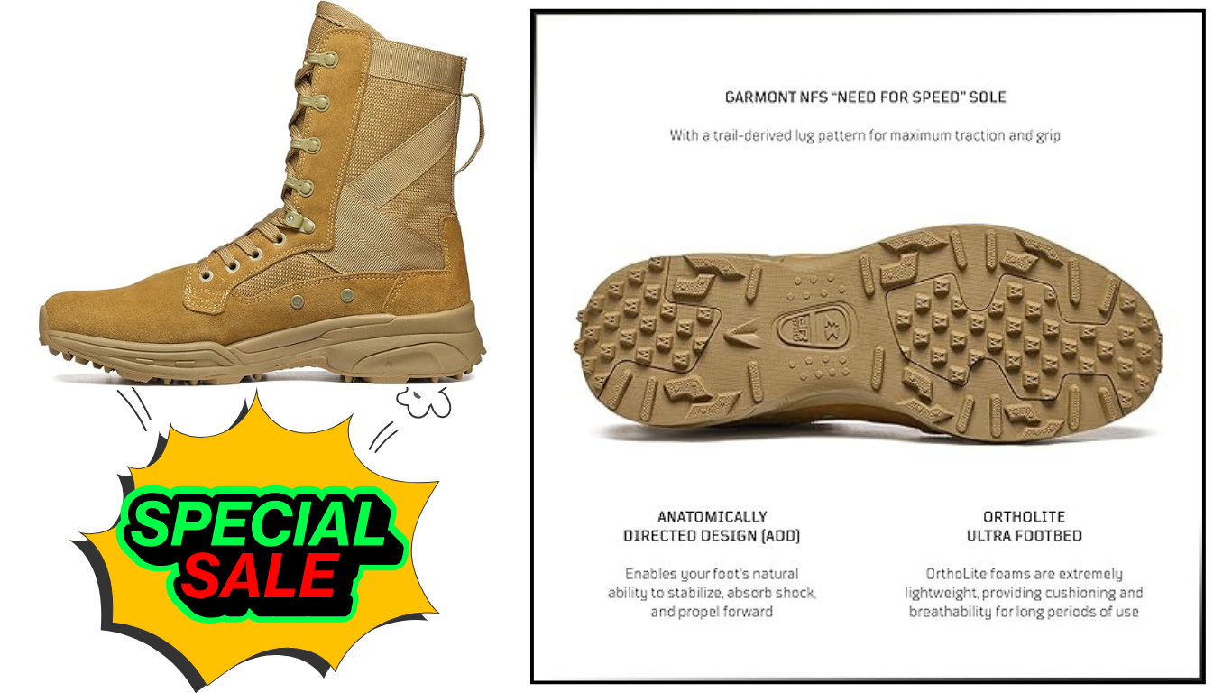 GARMONT TACTICAL T8 NFS 670 T.A.A. Military Combat Boots Review 2026 –