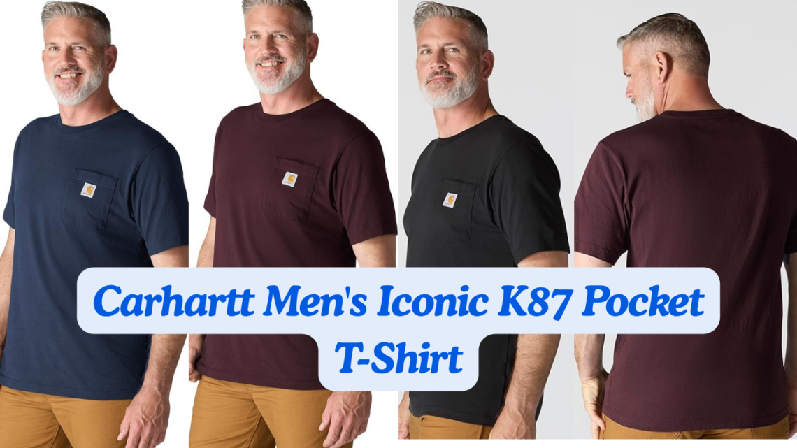 Carhartt Men's Iconic K87 Pocket T-Shirt