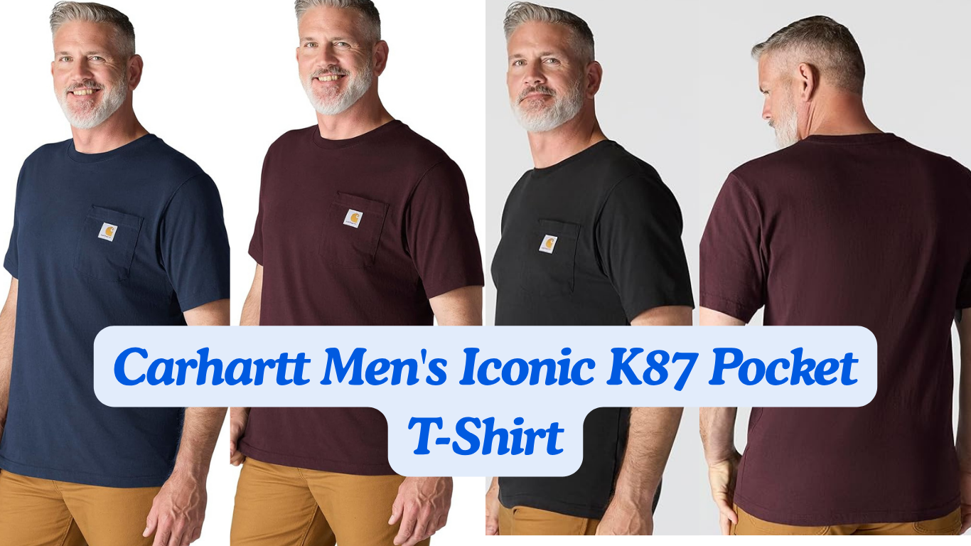 Carhartt Men's Iconic K87 Pocket T-Shirt
