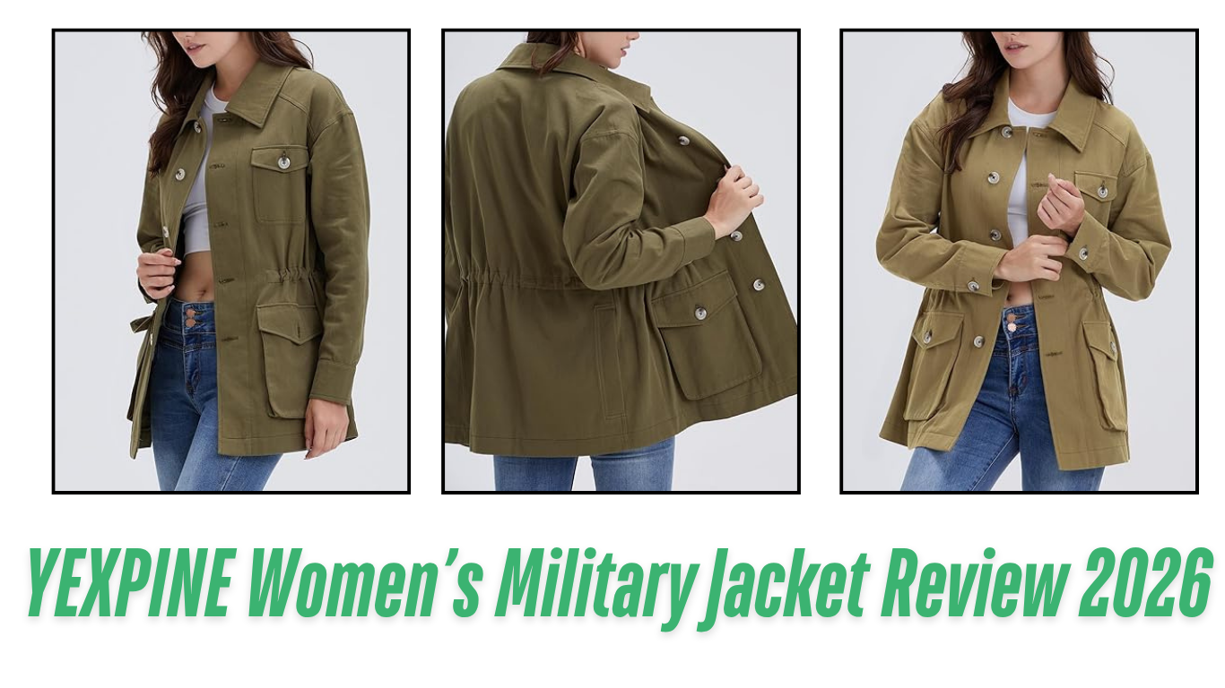 YEXPINE Women’s Military Jacket Review 2026